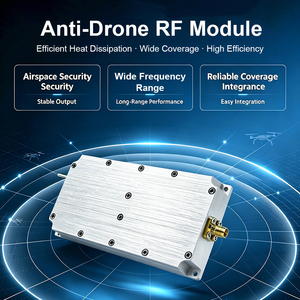 Module anti-drone, source de signal VCO, module de brouillage UAV <span class=keywords><strong>longue</strong></span> <span class=keywords><strong>portée</strong></span>, 43dBm 20W 43dBm DC 24V 2000-2700MHz, module anti-drone - Product Image 2