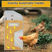 JH-Mech Mangeoire domestique Mangeoire à poulet étanche le plus populaire Mangeoires et abreuvoirs pour volaille