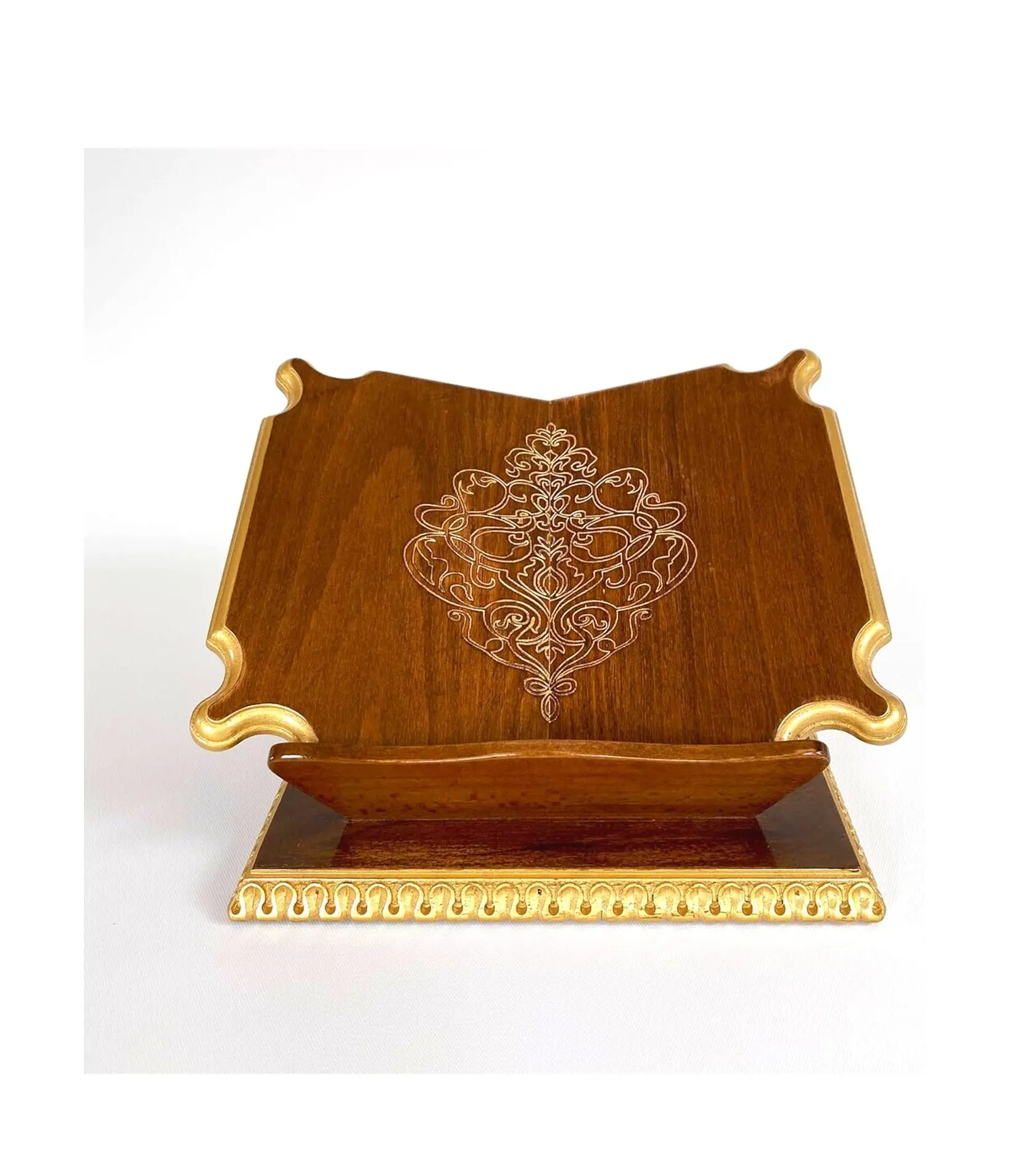 Handmade madeira livro Stand | Quran Bíblia Torah Holder | Dicionário | Reader Bookworm Birthday Gift