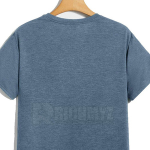 Camiseta de Hombre con Estampado Personalizado, Nueva Llegada, Venta al por Mayor, Camiseta de Verano de Manga Corta, Buena Calidad, Nuevo Diseño, Hecha de Algodón - Product Image 4