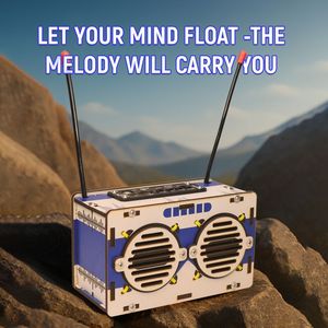 Kit de barra de sonido DIY recargable con accesorios de batería FM USB AUX regalo de vapor para niños 8 + - Product Image 4