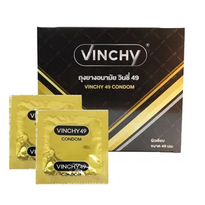 Preservativos Vinchy para homens feitos de látex natural, produto da Tailândia e venda imperdível, melhor qualidade, preço de atacado direto da fábrica
