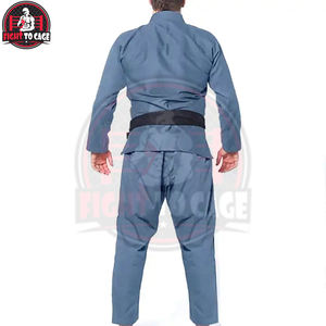 Premium Quality BJJ Uniform Set Breathable Lightweight Stretch Comfortable Fit Printed Martial Arts Wear Polyester Cotton - Product Image 4