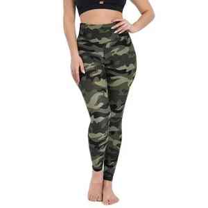 Leggings de yoga taille élastique de qualité supérieure pour femmes pantalon d'entraînement de compression en tissu hautement extensible pour la gymnastique et les performances sportives - Product Image 6