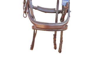 Brida Anatómica de Cuero para Caballo con Tamaños Personalizables, Riendas de Cuero, Productos de Cuero para Caballo de Diseño - Product Image 3