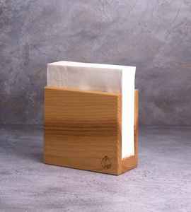 Porte-serviettes en bois classique écologique personnalisé pour la maison, les hôtels/cafés, anneaux à serviettes carrés en bois, différentes tailles, sur mesure - Product Image 2