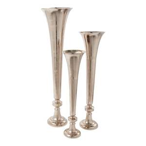 Jarrones de Flores de Aluminio de Lujo, Precio de Venta Caliente, Macetas y Jarrones Decorativos de Metal para Decoración Navideña - Product Image 4