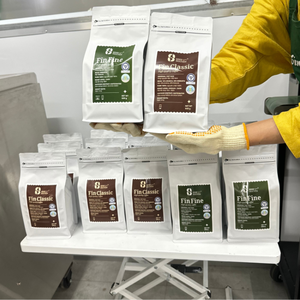 โรบัสต้าเวียดนามเมล็ดกาแฟ100% ละเอียดเข้มข้นรสชาติเข้มข้น - Product Image 1