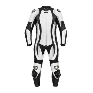 Ropa de entrenamiento de moto de cuero genuino ligero de alta calidad, traje de moto, nuevo estilo, trajes de moto de cuero hechos en Pakistán - Product Image 1