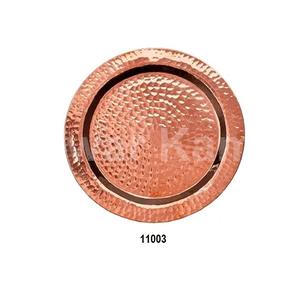 Sous-verre en cuivre martelé moderne 5 mm Écologique pour la cuisine Vaisselle Accessoires de salle à manger Célébration du Nouvel An Hôtels - Product Image 5