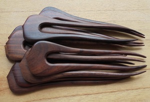 กิ๊บติดผมไม้คุณภาพเยี่ยม แฟชั่นสำหรับผู้หญิง กิ๊บติดผมโบราณน่ารัก กิ๊บติดผมสำหรับผู้หญิง ราคาถูก - Product Image 3