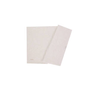 Écharpe en crêpe de viscose écru 65x190 - Écharpes et châles en fourrure - Product Image 1