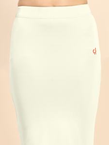 Trendmalls Women's Breathable for Spandex <b>Saree</b> Shapewear <b>Petticoat</b> (P02-Butter) - Product Image 3