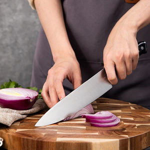 Couteau à viande de haute qualité en acier inoxydable allemand 1.4116 de 8 pouces, couteau de chef aiguisé pour la cuisine - Product Image 3