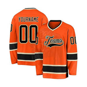 Jersey de Hockey sobre Hielo, Nuevo, Alto Rendimiento, 100% Poliéster, Costuras Profesionales, para Hombre, Mujer y Jóvenes, Transpirable y Ligero - Product Image 1