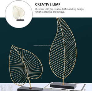 ตู้ไวน์ตั้งโต๊ะทางเข้าห้องนั่งเล่นทำจากโลหะงานหัตถกรรมเหล็กรูปใบไม้สำหรับตกแต่งบ้าน - Product Image 6