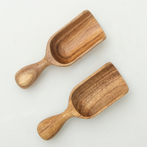 Bois Mesure Farine Riz Cuillères Promotion Personnalisée Café Grande Cuillère Ronde En Bois Meilleure Vente - Product Image 5