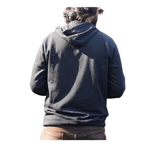 Sweat à capuche en molleton 100% coton lourd pour homme Vêtement d'hiver confortable avec impression numérique Service OEM écologique - Product Image 5
