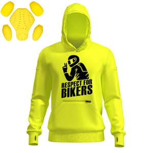 Sweat à capuche blindé pour moto personnalisé, grande taille, imperméable, respirant, en molleton de coton biologique, vêtements d'équitation été/hiver - Product Image 5