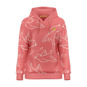 Vente en gros de sweats à capuche pour femmes, personnalisés, imprimés, streetwear, OEM, pull à capuche, mode décontractée, fabricant d'usine - Product Image 1