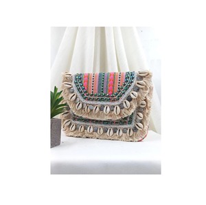 Top Quality Heavy Material <strong>Jute</strong> Pouch Bags For Women Use <strong>Sacks</strong> Canvas Tote Bags Custom Shape Lightweight With Chain Handle - Product Image 4