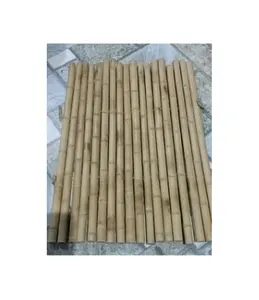 Supplier 100% Natural Bamboo poles wholesale price Raw Bamboo Poles for Gardening and Decoration Bamboo Pole