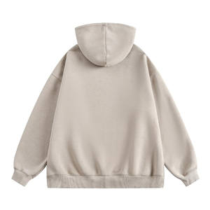 Streetwear personnalisé de haute qualité en détresse sérigraphie à capuche 100% coton Vintage à capuche lavé hommes pull à capuche - Product Image 6