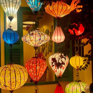 Faroles de seda de bambú-Iluminación artesanal y ecológica de Viet Fargimex - Product Image 2