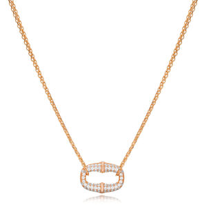 หรูหรารูปไข่เพทายหินเสน่ห์สร้อยคอตุรกี Handcrafted ขายส่ง925เครื่องประดับเงินสเตอร์ลิง - Product Image 6