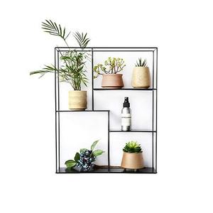 Dernière conception de supports pour plantes de jardin en fer Forme et taille personnalisées Pots de fleurs Support mural décoratif pour l'intérieur et l'extérieur - Product Image 1