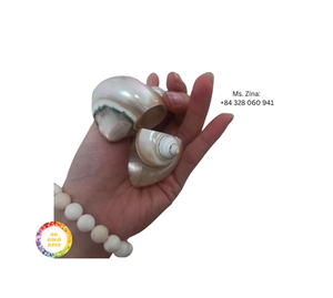 Fournisseur du Vietnam Rond de serviette en coquillage naturel pour la décoration de table Porte-coquille fait main pour mariage et événements - Product Image 4