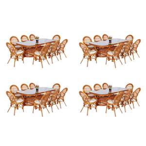 Ensemble de salle à manger Java magnifiquement conçu table longue d'Indonésie pour meubles de maison ou d'hôtel/d'appartement - Product Image 3