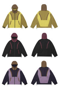 Chaquetas Casuales de Verano Delgadas para Exteriores, al por Mayor, Personalizadas, Tallas Grandes, con Capucha, Colores Contrastantes, Cortavientos, Transpirables - Product Image 3