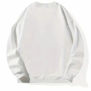 เสื้อมีฮู้ดสีขาวหมีเท็ดดี้หลากสีดีไซน์ทันสมัยสำหรับชุดลำลองเหมาะสำหรับฤดูใบไม้ผลิและฤดูใบไม้ร่วง - Product Image 2