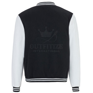 Veste de survêtement pour hommes grande taille en gros à vendre Utilisation en extérieur Col montant Veste de survêtement d'hiver pour hommes - Product Image 3