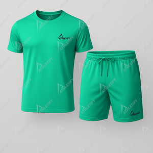 Vente en gros Vêtements de fitness respirants en coton pour hommes Vêtements de gym durables Vêtements d'entraînement de qualité supérieure Vêtements de sport en vrac Modèles personnalisés disponibles - Product Image 5