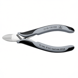 Tijeras de Corte Diagonal Knipex ESD para Electrónica, Tijeras de Cabeza Redonda - Product Image 2