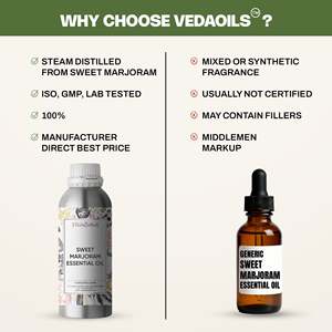 Aceite Esencial de Marjolena Dulce 100% Puro Prensado en Frío, Hidratante, con Frankincienso, Almizcle Blanco, Mirra, Pomelo, Geranio y Sándalo - Product Image 6