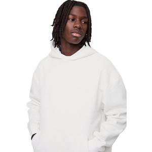 เสื้อมีฮู้ดสำหรับผู้ชายผ้าคอตตอน100% ย้อมสีย้อมย้อม380g เป็นมิตรกับสิ่งแวดล้อมแบบสวมหัว - Product Image 1