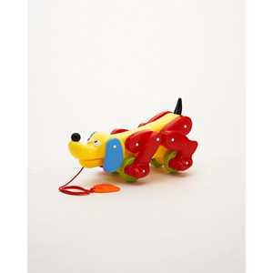 Lazy <b>Dog</b> Leisurely Stroll Pull-<b>Toy</b> & <b>Walker</b> for Toddlers Perfect Pet Companion - Product Image 1