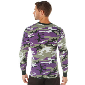 Sudadera con Estampado de Camuflaje al por Mayor, Sudadera de Manga Larga con Cuello Redondo para Hombre, Otoño Invierno - Product Image 2