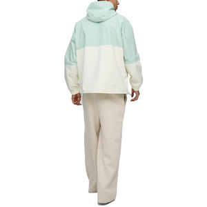 Chaqueta Cortavientos Transpirable de Invierno para Hombre, con Cierre de Cremallera de un Cuarto, Logotipo Frontal con Patrón de Letras, Estilo Casual, Calidad Premium, con Capucha - Product Image 6