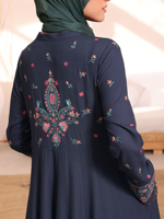 Usine élégante décontractée femmes robes Abayas pour femmes musulman imprimé dentelle bande ceinturée caftan Ramandan fête Abayas