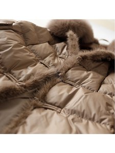 2023 mujer OEM grueso de moda abrigos de plumón para mujer diseño superior chaquetas de invierno al por mayor chaqueta acolchada para mujer - Product Image 6