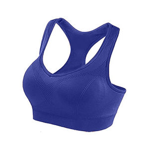Sujetador deportivo Sexy para Yoga con logotipo personalizado, Sujetador deportivo para correr para mujer, Top de estilo deportivo para Fitness, sujetadores de entrenamiento a prueba de golpes, Top sin espalda - Product Image 4
