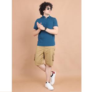 Camiseta de media manga de calidad superior para hombre, cuello de polo, diseño elástico, máxima comodidad y estilo, ropa informal - Product Image 1