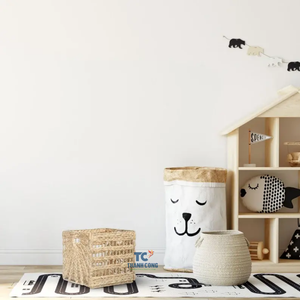 Panier de rangement personnalisé en forme de lapin tissé à la main en rotin utilisé pour le pique-nique et la décoration - Product Image 4