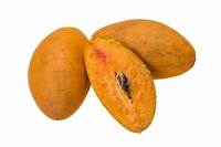 Buah SAPODILLA matang seluruhnya beku tanaman manis alami dukungan kekebalan LABEL bersih