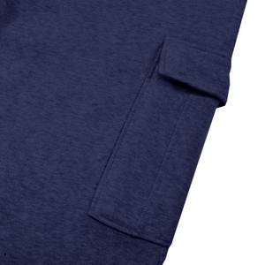 Ensemble de survêtement en molleton à capuche pour femmes, taille plus, 2 pièces, 100% coton, pantalon de jogging décontracté, automne-hiver, personnalisable - Product Image 6