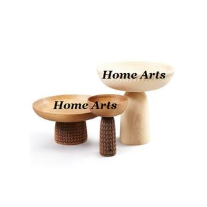 Bol à dessert en bois au design classique de la meilleure qualité bol de service à fruits de taille personnalisée pour le fournisseur de gros - Product Image 3